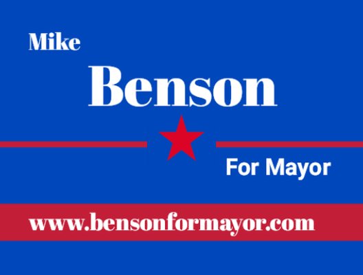 Mike Benson for Mayor